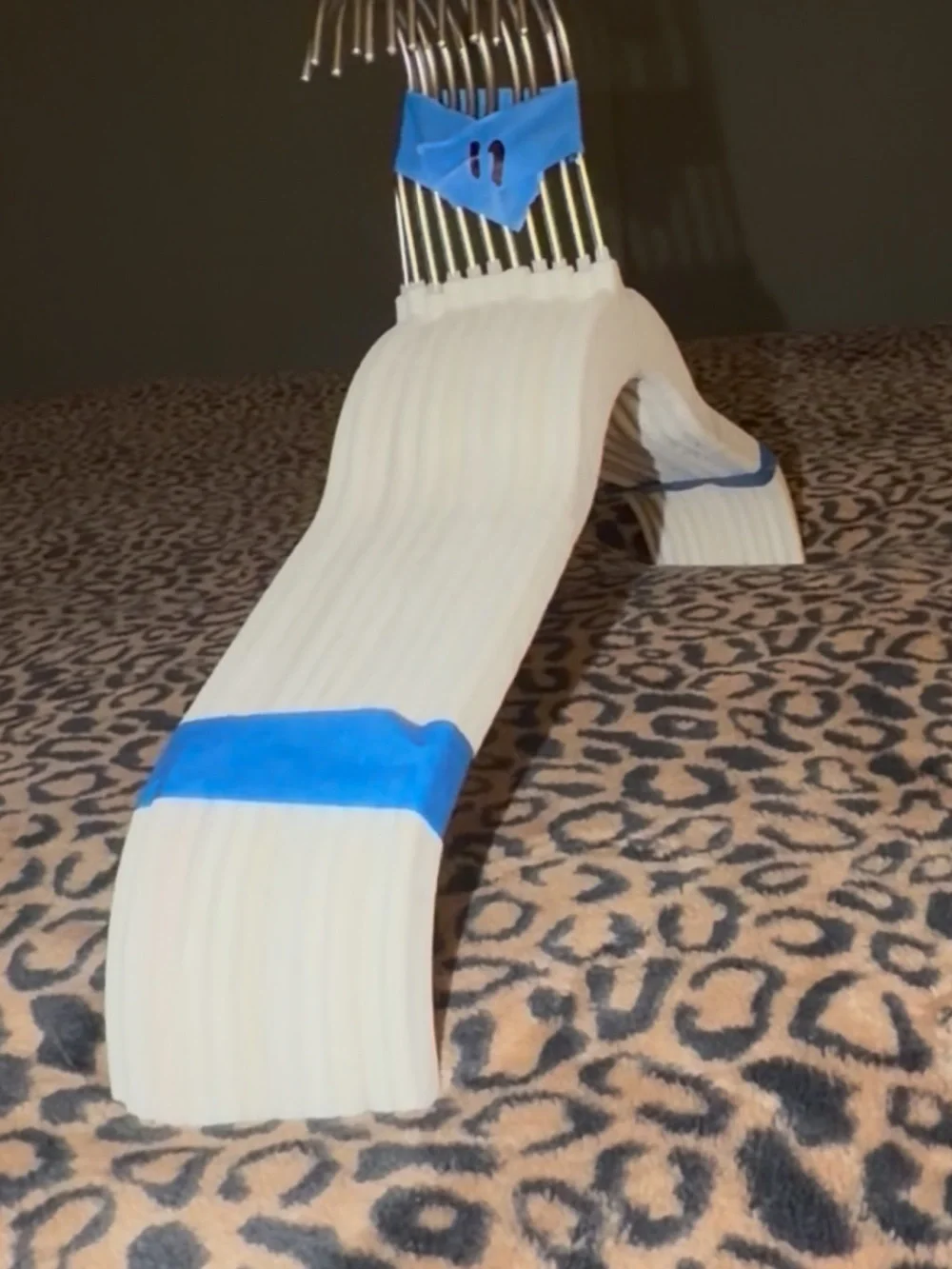 White Velvet Clothes Hangers
